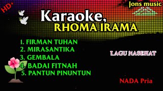 KOLEKSI RHOMA IRAMA  KARAOKE DANGDUT [upl. by Sauer]