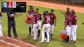 Resumen Leonés del Escogido vs Gigantes del Cibao Serie Regular 30102023 [upl. by Annaitat937]