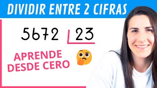 Divisiones de una cifra  Explicación paso a paso  Aprender a dividir desde cero [upl. by Sidwell]