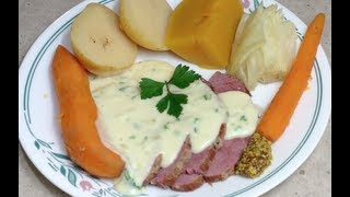 Corned Beef amp Vegetables Slow Cooker Video Recipe cheekyricho [upl. by Henleigh958]