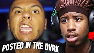 LIL DARKIE  POSTED IN THE DVRK Official Music Video REACTION [upl. by Alarick627]