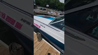 Putting in our Wellcraft Nova XL at Lake Anna lake lakelife boat boating wellcraft nova [upl. by Nefets96]