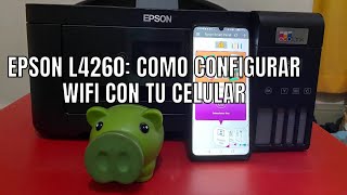 EPSON L4260 configurar wifi con tu celular Facil y sencillo [upl. by Mussman]