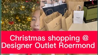 Christmas shopping at designeroutlet Roermond [upl. by Martie237]