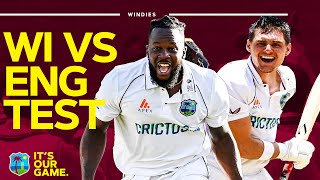 Mayers Takes 5Wickets and Da Silva Hits Maiden Century  West Indies v England Test 2022 [upl. by Hnib]