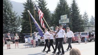 2024 Huckleberry Festival Parade in 4KUHD  Trout Creek Montana MT [upl. by Ahsead]