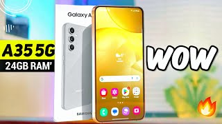 Samsung A35 Official  ১৮ হাজারে সবার বাপ 24GB RAM 120Hz sAmoled 4K  Price in Bangladesh [upl. by Tigges]