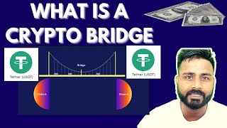 What is a Crypto Bridge  Hindi [upl. by Itsirc675]