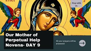 DAY 9 NOVENA TO OUR MOTHER OF PERPETUAL HELP 2024  Our Lady of Perpetual succour novena day nine [upl. by Assela]