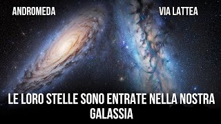 Sta succedendo La fusione tra Andromeda e la Via Lattea è iniziata [upl. by Komara]