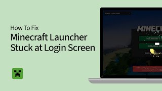 How to Fix Minecraft Launcher Stuck at Login Screen [upl. by Nyrhtakyram447]