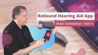 ReSound Hearing Aids Pt 1 Basic Connection  Bluetooth Hearing Aids amp Hearing Devices [upl. by Kerianne]