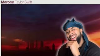 Taylor Swift  Maroon Official Lyric Video  Reaction [upl. by Yttel847]