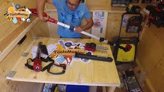 Einhell GEHC 18 Li Cordless Multifunctional Tool  Unboxing and first use [upl. by Ititrefen336]