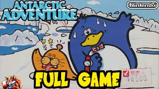 Antarctic Adventure 1985  NES Longplay  4K 60FPS  No Commentary [upl. by Ehgit502]