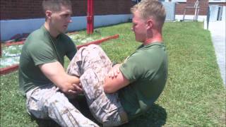 Official Marine Corps Physical Fitness Test PFT Crunches HD [upl. by Nohtiek]