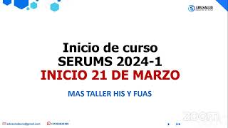 Inducción SERUMS 2024  Todo lo que necesitas saber sobre el SERUMS 2024 [upl. by Drabeck94]