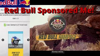 Red Bull Sponsored Me Red Bull Rewards and Red Bull Rambage Boss Event Riders Republic [upl. by Bartholomeus]