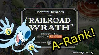 Cuphead  Railroad Wrath ARank Boss Guide [upl. by Petrick]