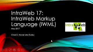 IntraWeb 17  IntraWeb Markup Language IWML [upl. by Camile]