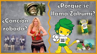 TODO lo que NO SABIAS de la CANCION y de la MASCOTA del MUNDIAL 2010 [upl. by Norrie528]