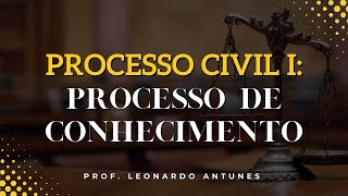 Direito Processual Civil I  Processo de Conhecimento [upl. by Oni]