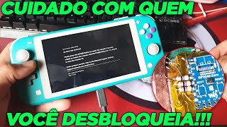 Problema Na Solda Desbloqueio Nintendo Switch Lite  Não Queria Ligar Mais Erro 20023539 Na Nand [upl. by Bellaude713]