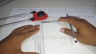 HOW TO DRAW A VERNIER SCALE IN HINDI [upl. by Sturdivant]