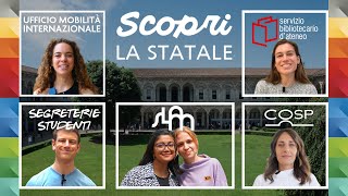 Scopri la Statale servizi a studentesse e studenti [upl. by Yecart193]