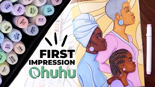 Ohuhu First Impression  ANNOUNCEMENT  Coloring with Coco [upl. by O'Dell]