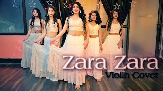 ZARA ZARA VIOLIN COVER  BINESH BABU Ft Dream Track  Cover By ISHIKA X Spartan Girls [upl. by Michaud]