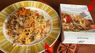 Trader Joes Hearts of Palm Pasta Recipe [upl. by Eilrahc867]