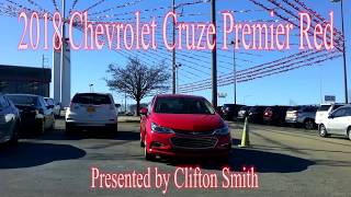 Limbaugh Toyota  2018 Chevrolet Cruze Premier Red [upl. by Hertberg]