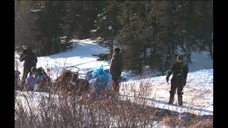 Iditarod 2024  Pete Kaiser into Koyuk [upl. by Aipotu]