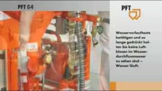 PFT Mischpumpen GSerie 6  Vorbereitung 2 [upl. by Atsirhc]