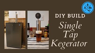 DIY Single Tap Kegerator Build [upl. by Lait]