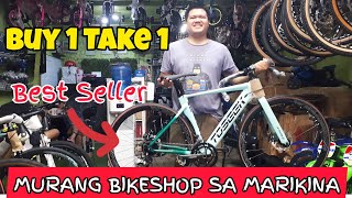 DITO ANG MURANG BISIKLETA SA MARIKINA  BUDGET BIKE MOUNTAIN BIKE FIXIE BIKE ROAD BIKE GRAVEL BIKE [upl. by Ridley319]