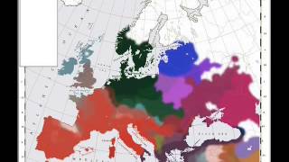 INDOEUROPEAN MIGRATIONS amp language geographical evolution [upl. by Ydollem]