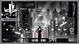 New Noir City  HiQ Ace  PS4 Dynamic Theme HD [upl. by Aenneea]