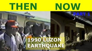 Then and Now the 1990 Earthquake Aftermath in Dagupan city Part 1 [upl. by Croom]