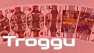 How to Play Troggu  a trick taking tarot card game  Skip Solo [upl. by Zolly]