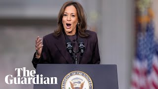 Do not despair Kamala Harris delivers concession speech – watch in full [upl. by Jovita435]