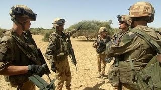 REPORTAGE au Mali avec larmée française  0903 [upl. by Podvin714]