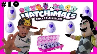 Hello Neighbor In Real Life Came From Trinity and Beyonds to Steal Our Hatchimals Colleggtibles [upl. by Adim761]