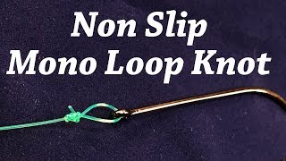 Best fishing knot for heavy mono leaders [upl. by Pyotr]