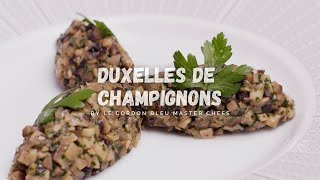 Duxelles de Champignons Recipe Mushrooms Duxelles [upl. by Ettener]