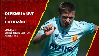 🔴 LIVE  LIGA 2  Ripensia Timisoara  FC Buzău [upl. by Sapienza]