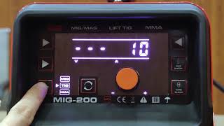 MIG 200E LED MIGTIGMMA 3in1 Welder Synergic Full Screen LED Display [upl. by Cressi277]