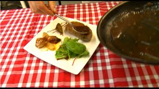 Recette de saison  Andouillette au confit déchalotes [upl. by Etennaej]