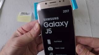 Samsung J5 Gold 2017 SMJ530FDS Dual Sim  Unboxing [upl. by Ille435]